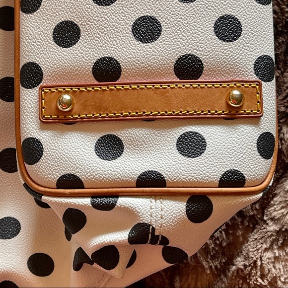 Polkadot Classic Dooney & Bourke Tote - Picture 7 of 12